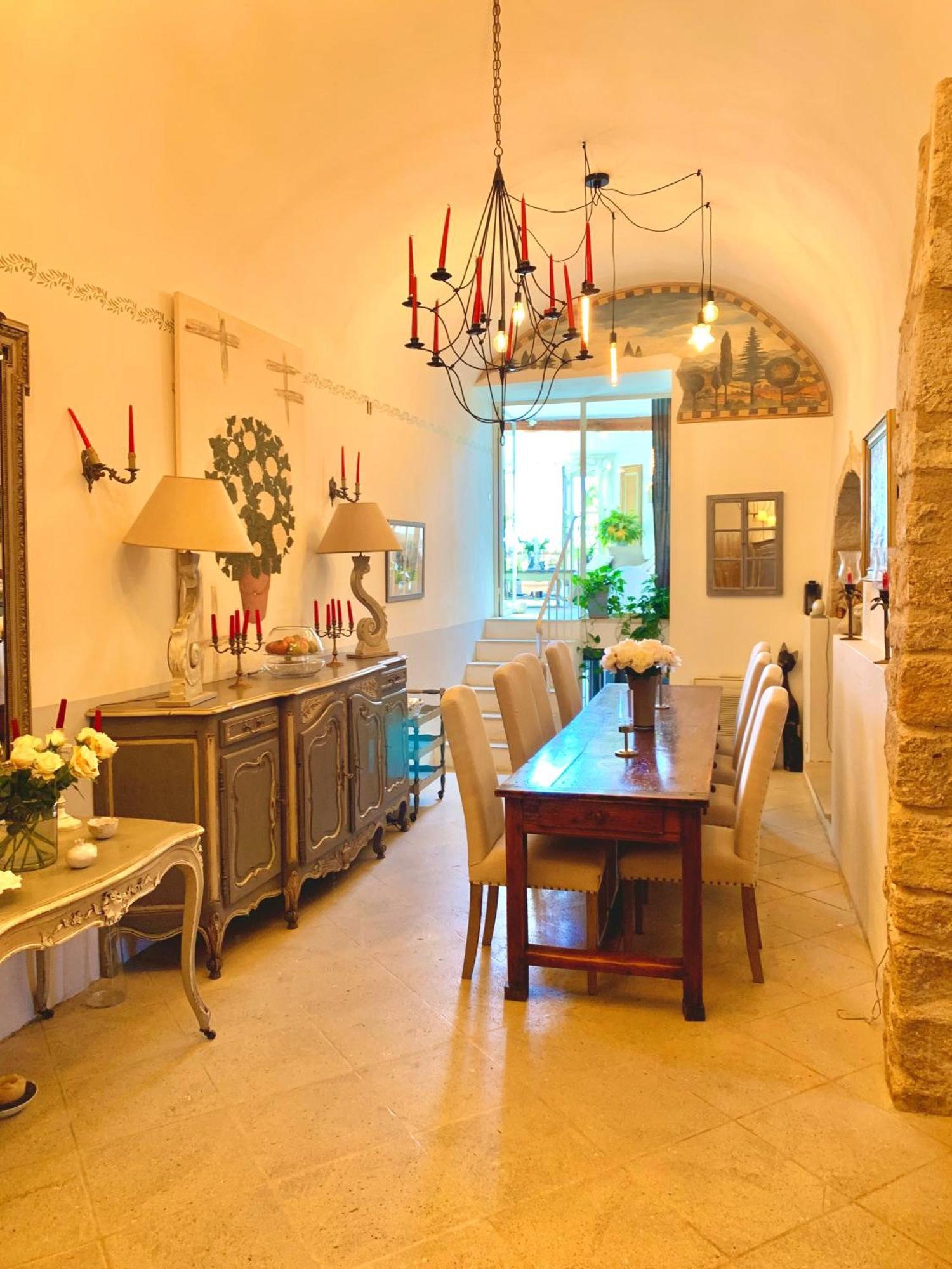 Un Patio En Luberon Bed and Breakfast Ansouis Eksteriør billede
